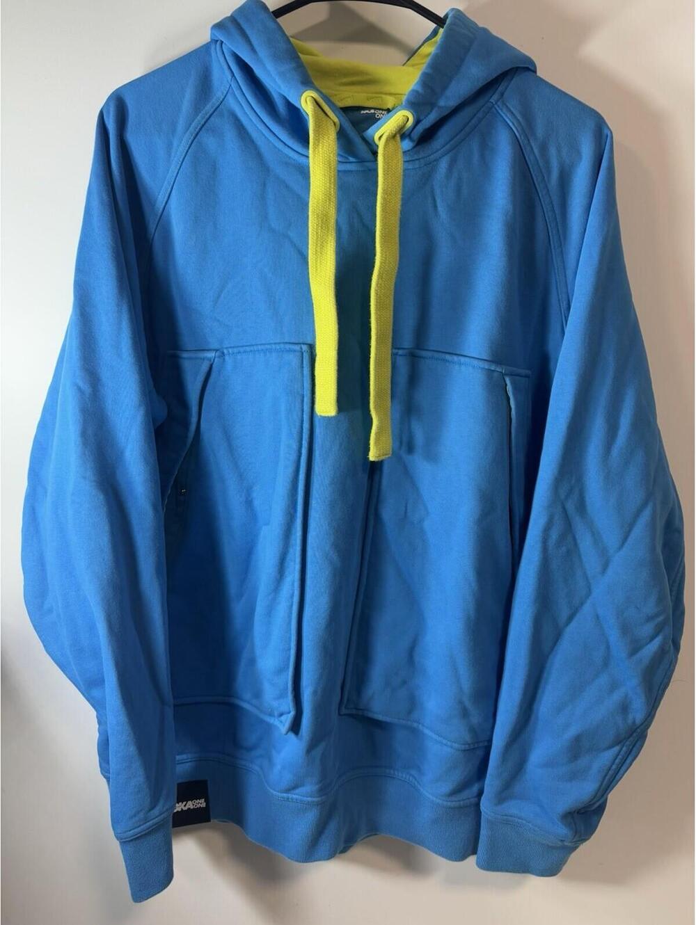 Hoka One One Men's L Running Sweater Blue Performance Jogging - Picture 7 of 10